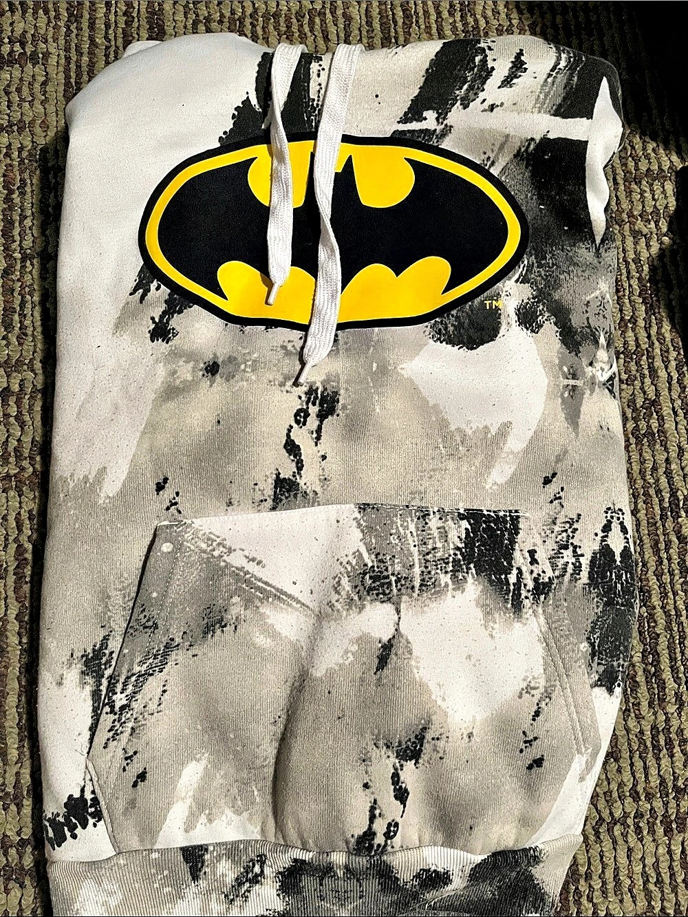 DC Comics Batman Graphic Tie-Dye Hoodie